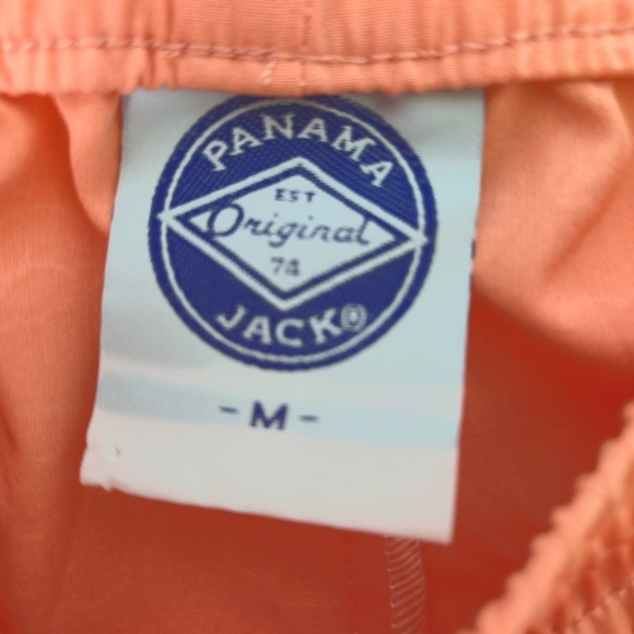 Panama Jack Salmon Color Surf Shorts - Picture 2 of 9